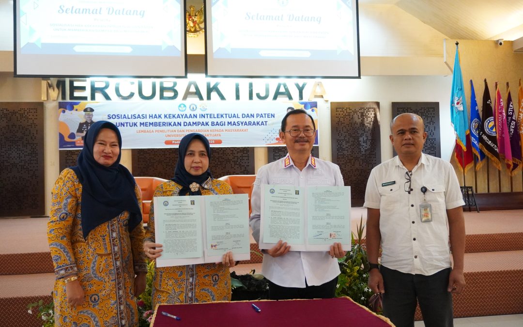 MoU antara Kementrian Hukum Sumatera Barat dan Universitas Mercubaktijaya Resmi Ditandatangani