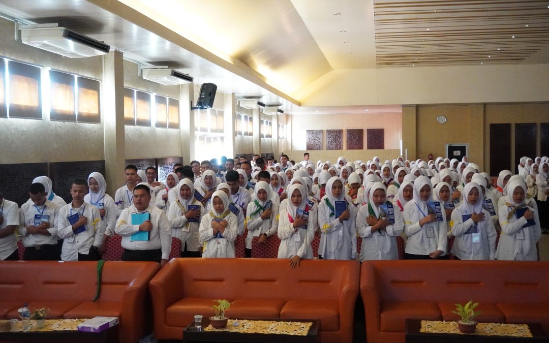 PKKMB Hari Ke-4: Mahasiswa Baru Universitas Mercubaktijaya Bangun Karakter dan Komitmen Pribadi