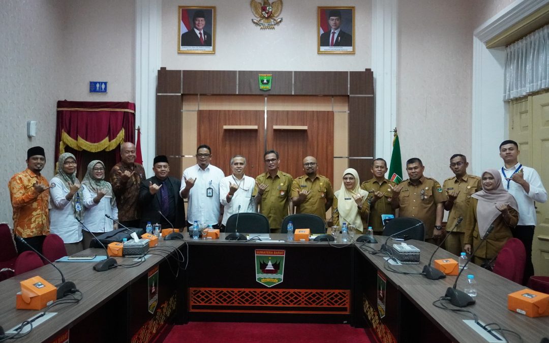 Universitas Mercubaktijaya Bahas Potensi Sinergi Kerjasama dengan Pemerintah Provinsi Sumatera Barat