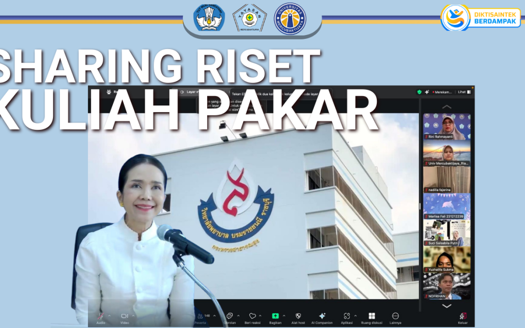 Universitas Mercubaktijaya Perkuat Kolaborasi Internasional melalui Kuliah Pakar dan Sharing Riset Keperawatan