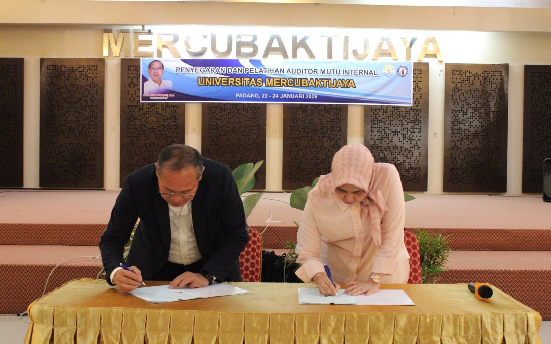 Universitas Mercubaktijaya Teken MoU dengan IBI Kwik Kian Gie