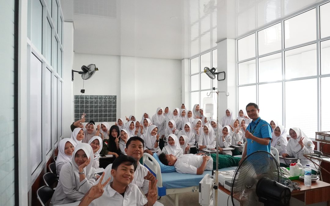 Mahasiswa S1 Keperawatan Universitas Mercubaktijaya Ikuti Simulasi dan Skill Lab di OSCE Center