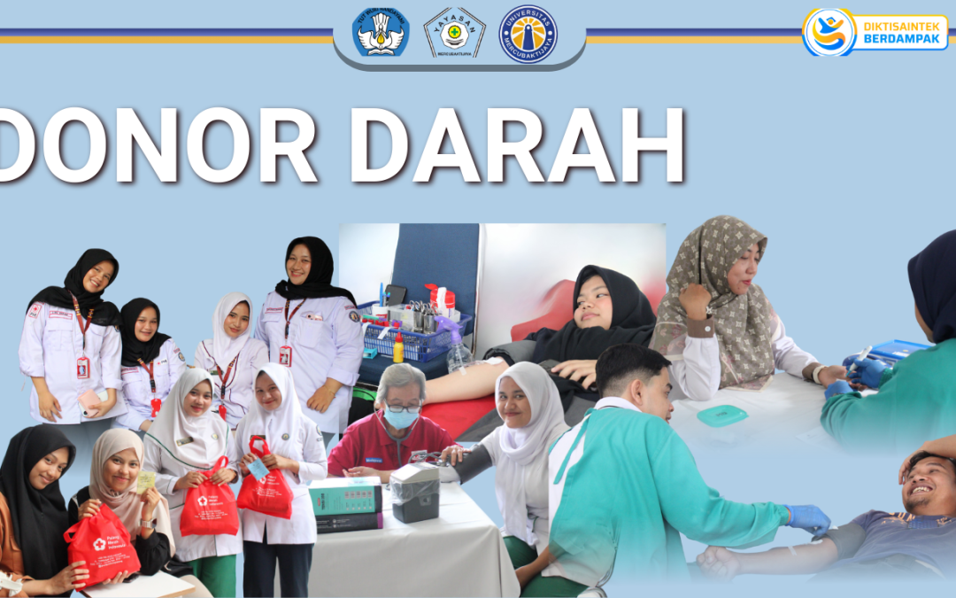 KSR PMI Universitas Mercubaktijaya Bersama PMI Kota Padang Gelar Donor Darah Peringati Dies Natalis ke-2