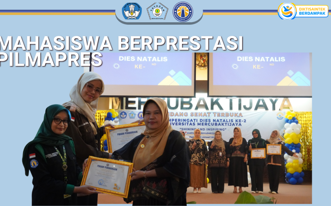 UMCB Award 2026: Mahasiswa Berprestasi Raih Anugerah PILMAPRES pada Puncak Dies Natalis ke-2