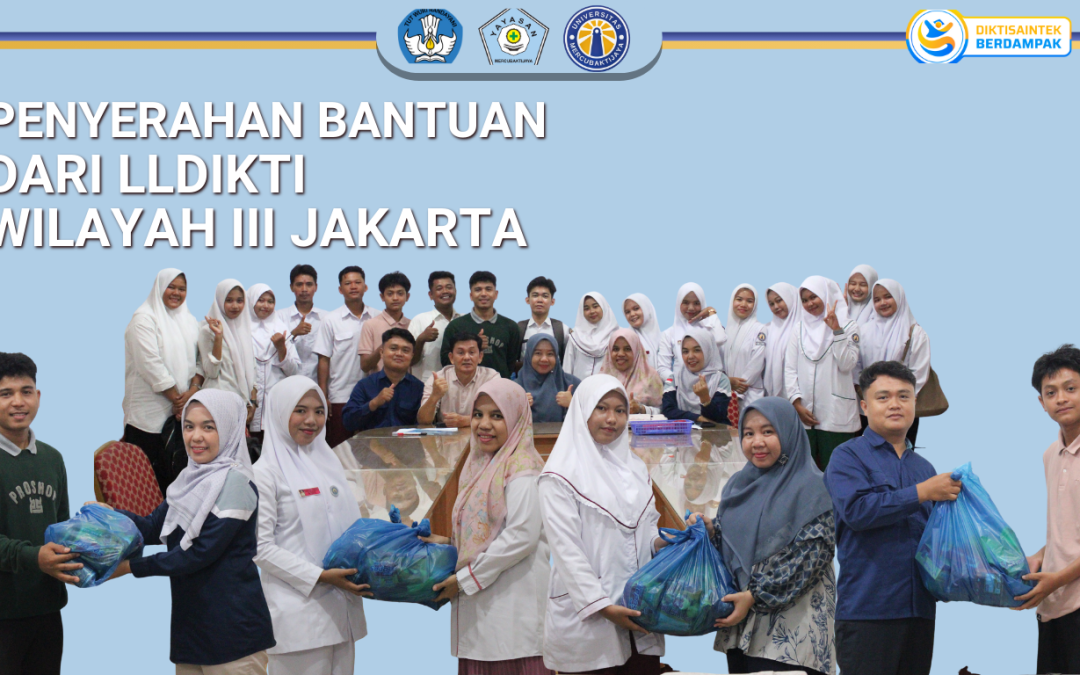 Kemahasiswaan UMCB Salurkan Bantuan LLDIKTI III Jakarta bagi Mahasiswa Terdampak Banjir