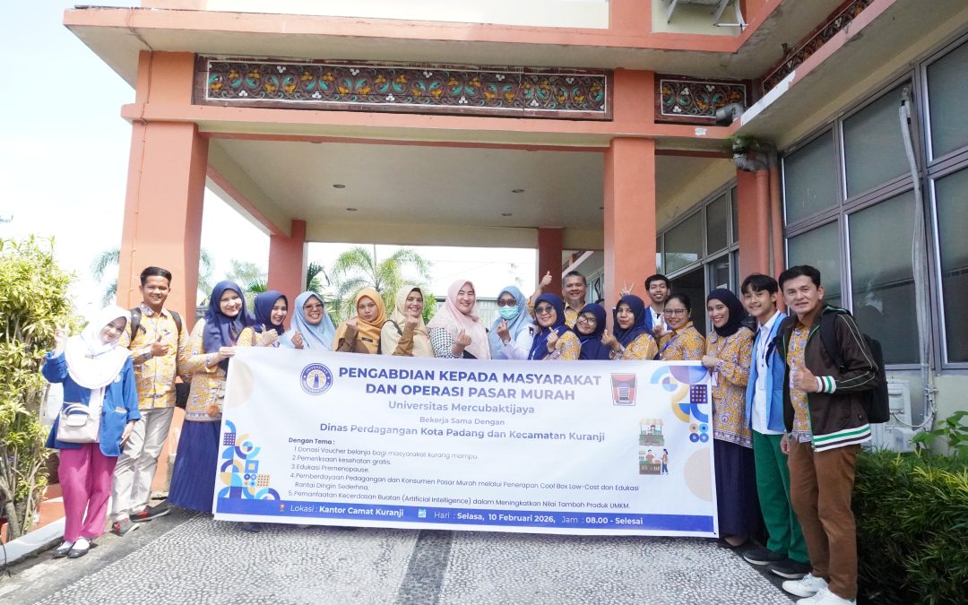 UMCB Gelar PKM dan Operasi Pasar Murah di Kecamatan Kuranji, Dorong Kesejahteraan dan Pemberdayaan UMKM