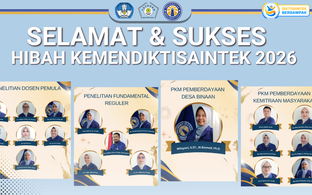 Prestasi Membanggakan, Dosen Universitas Mercubaktijaya Raih Hibah Kemendiktisaintek 2026