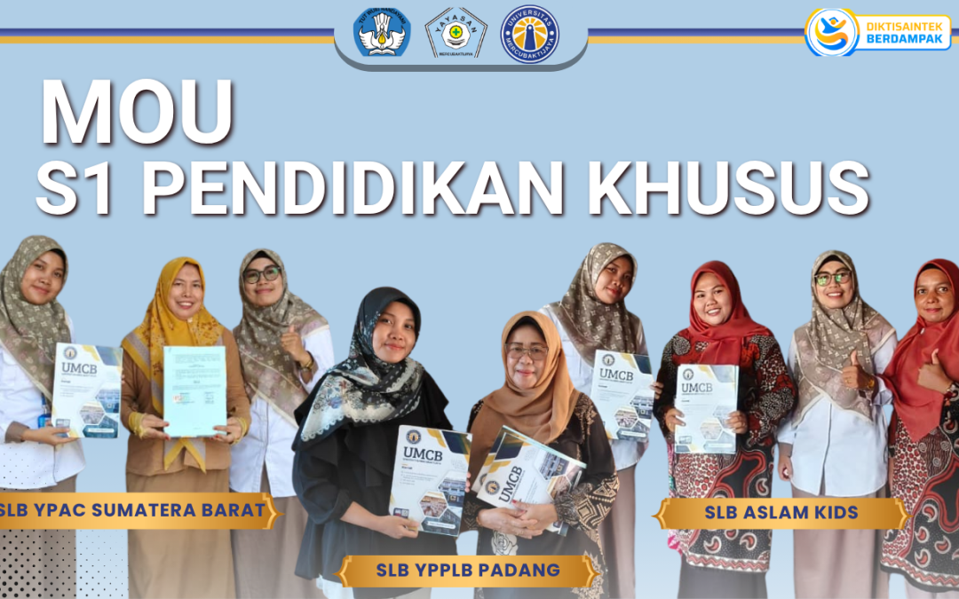 Perkuat Pendidikan Inklusif, Prodi S1 PKH Universitas Mercubaktijaya Gandeng Tiga SLB di Sumatera Barat