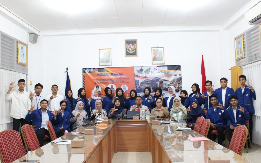BPBD Sumatera Barat Berbagi Pengetahuan tentang Logistik Kesehatan dalam Kuliah Pakar S1 Logistik UMCB
