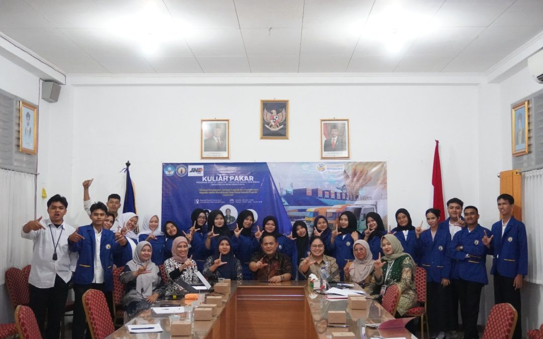 Mahasiswa S1 Logistik UMCB Dalami Strategi Pengelolaan Jaringan Logistik Bersama Praktisi JNE