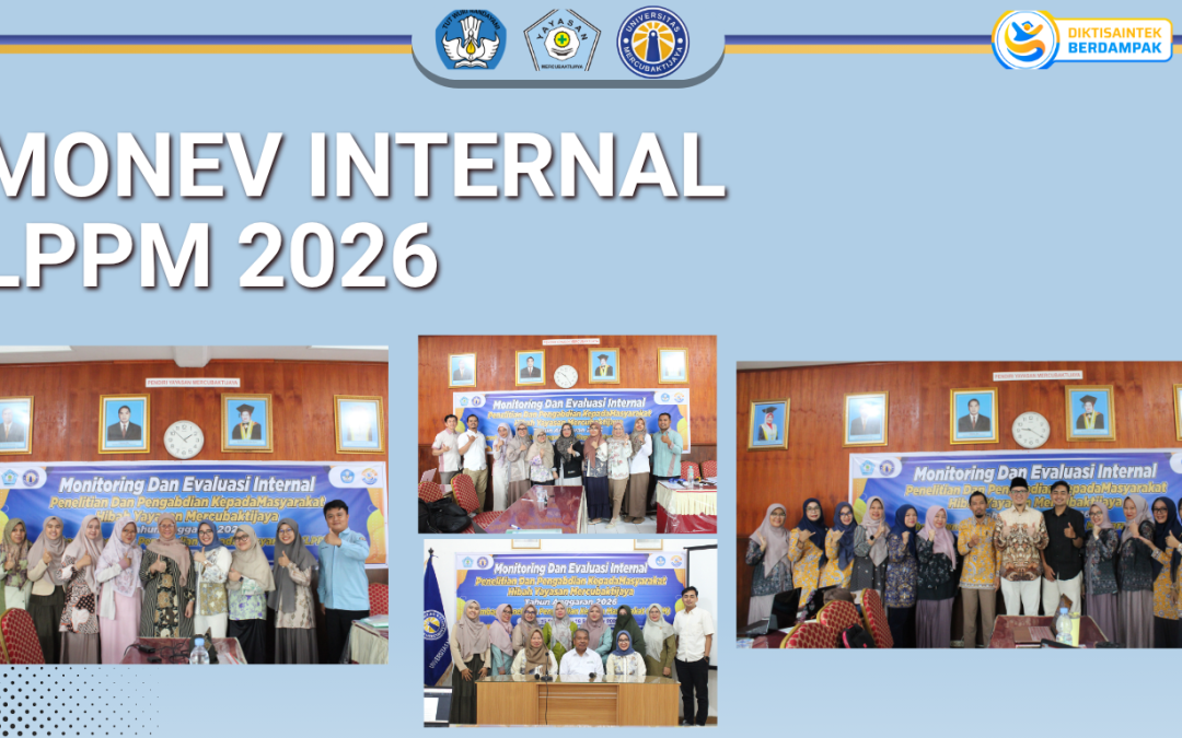 LPPM UMCB Gelar Monev Internal Hibah Yayasan Mercubaktijaya 2026, Dorong Kualitas Penelitian Terapan dan Penelitian Pemula